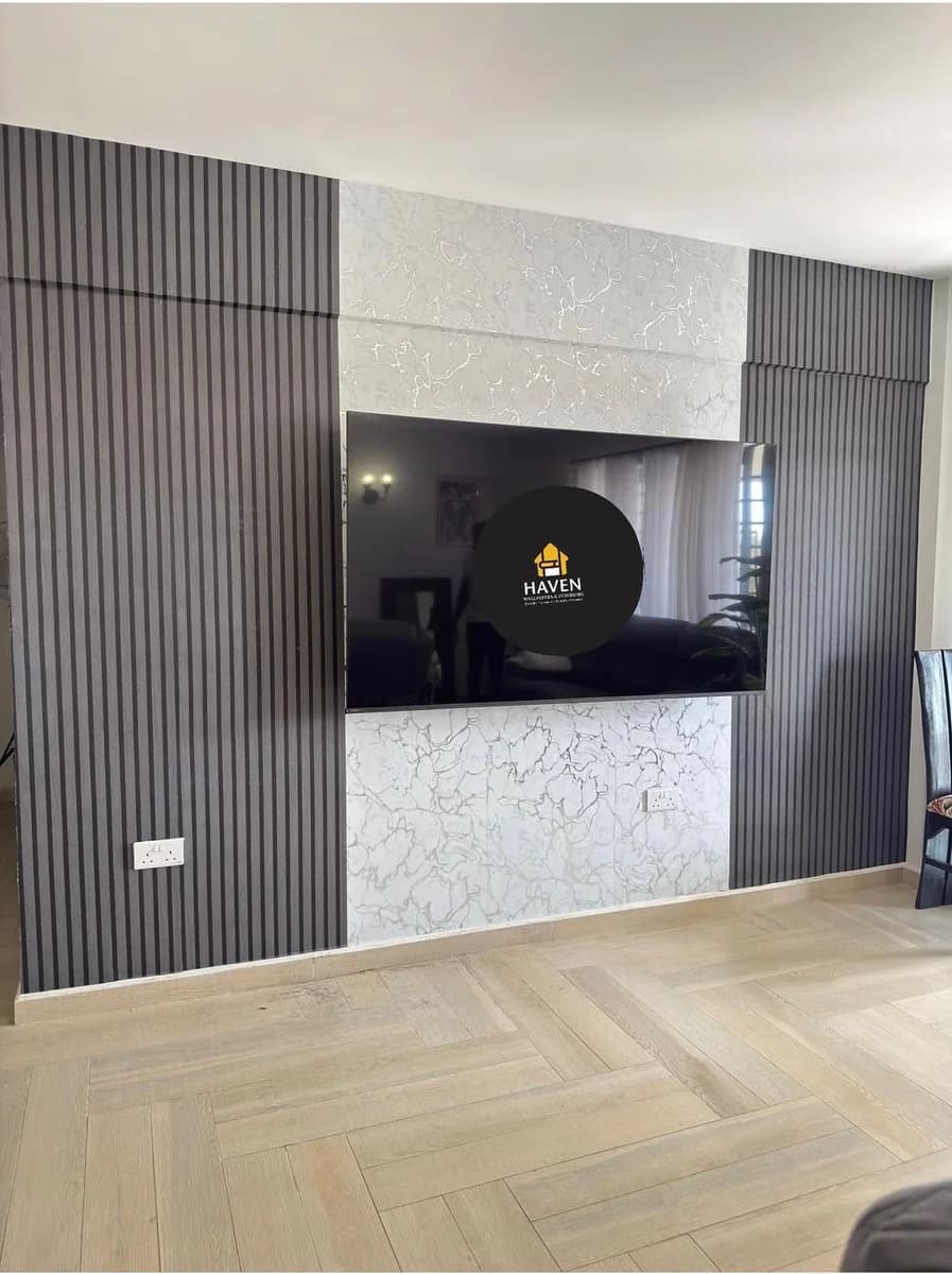 Feature wall Living room wallpaper