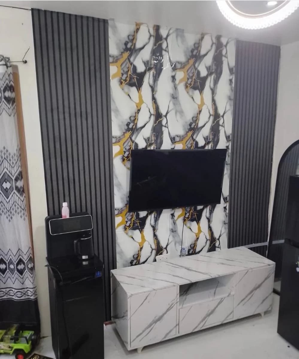 Feature wall Living room wallpaper