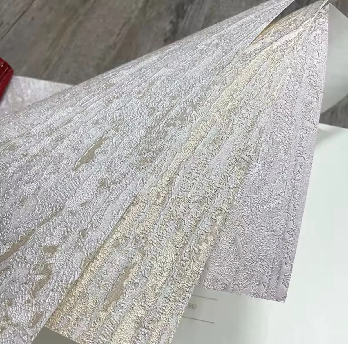 Plain textured wallpaper