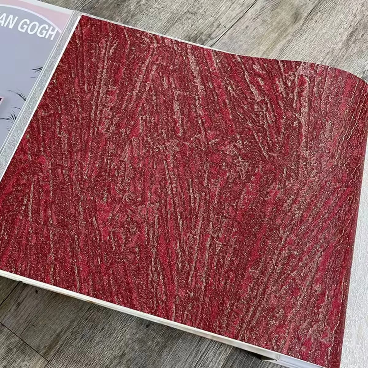 Plain textured wallpaper