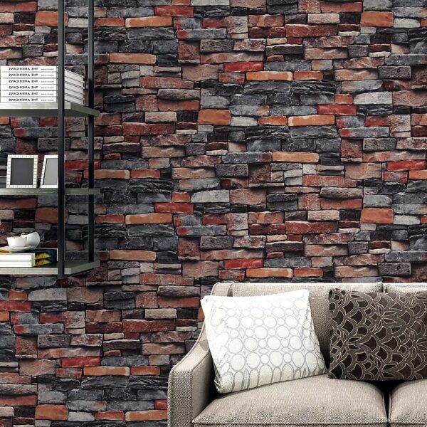 Brick & Stone Effect Wallpaper Collection