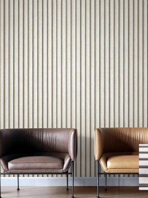 Flutted Panel Wallpaper Collection