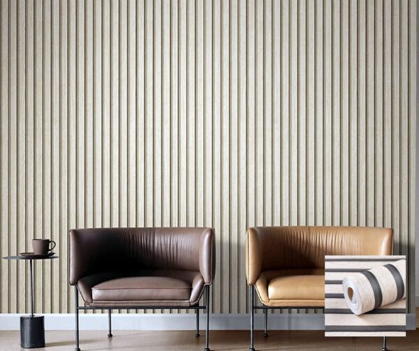 Flutted Panel Wallpaper Collection