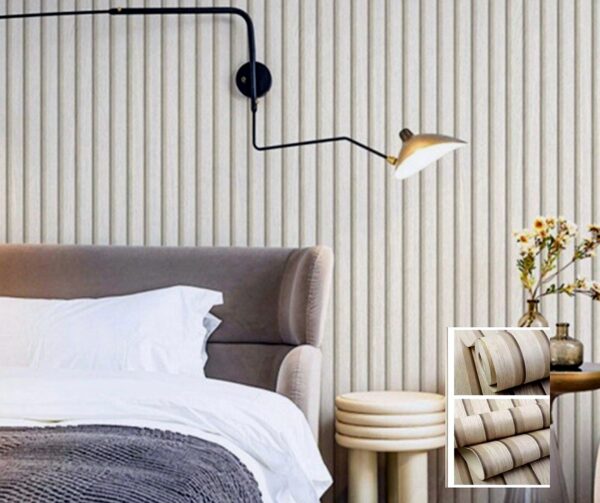 Flutted Panel Wallpaper Collection