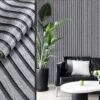 Flutted Panel Wallpaper Collection