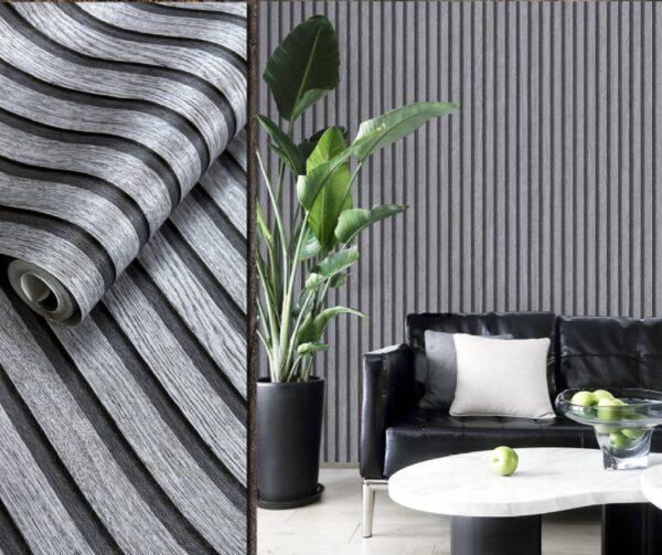 Flutted Panel Wallpaper Collection
