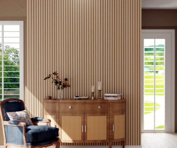 Flutted Panel Wallpaper Collection