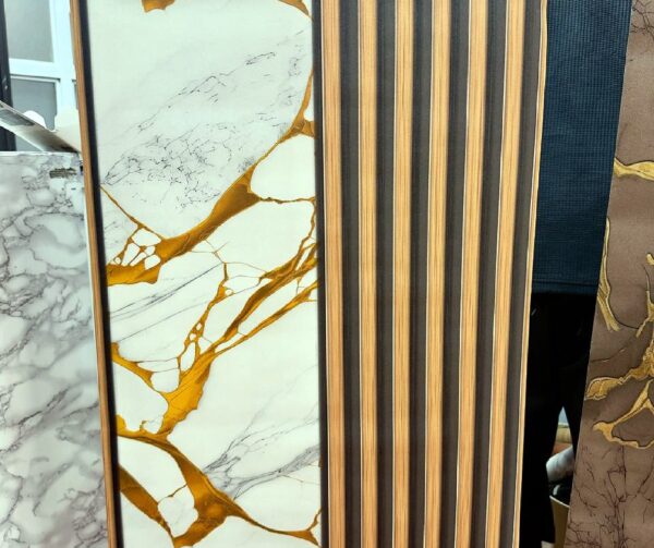 Flutted Panel Wallpaper Collection