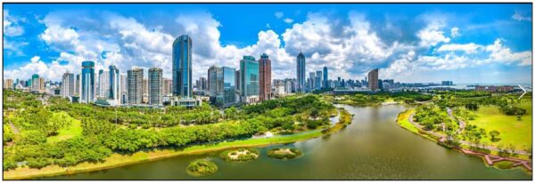 City Life, Monuments & Heroes Wall Mural Collection