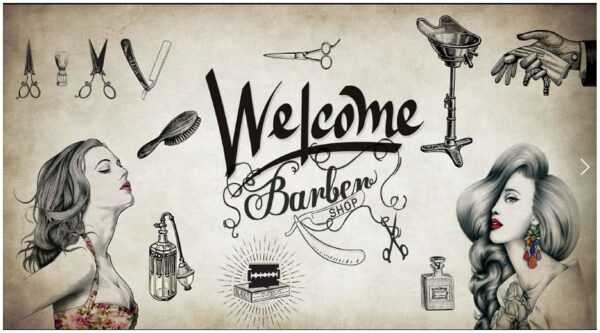 Lifestyle, Beauty and Fashion Wall Mural Collection