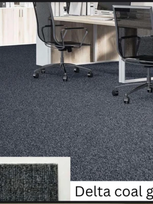 Dark Grey wall to wall Carpet