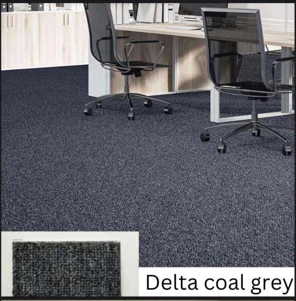 Dark Grey wall to wall Carpet