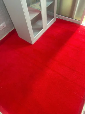 Red VIP Office wall to wall Carpet