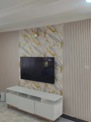 TV wall Wallpaper
