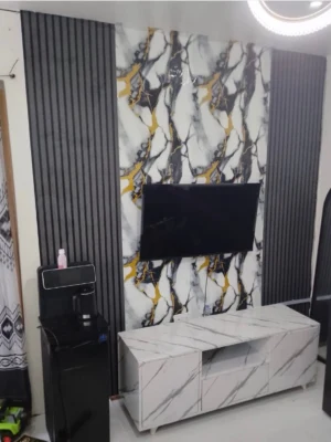 Luxury Tv wall Home Wallpaper