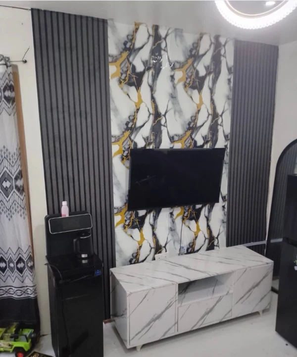 Luxury Tv wall Home Wallpaper