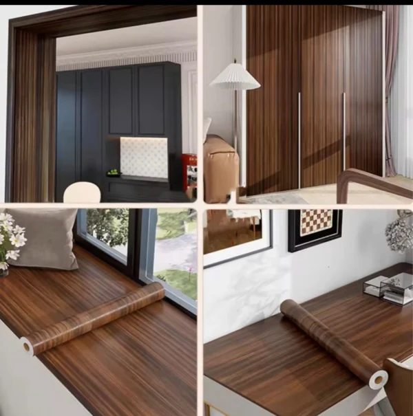 Wood Finish Walnut Contact Paper