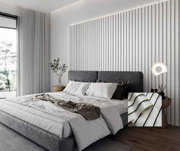 Flutted Panel Wallpaper Collection